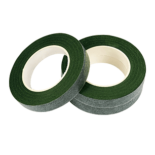 Cinta tallo para flores Verde Bosque  12mm x 27M