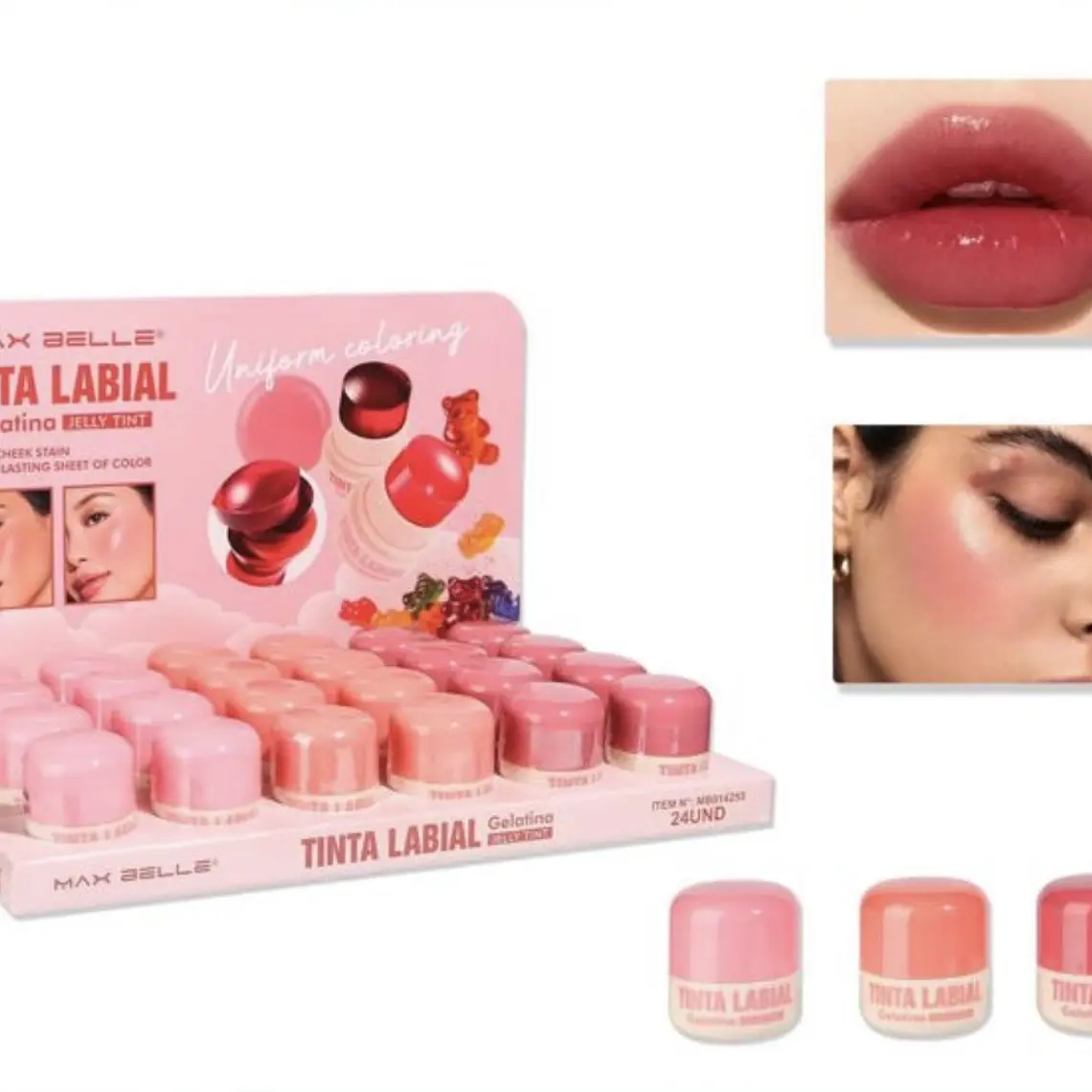 Tinta labial gelatina  1