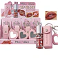 Lip gloss con espejo y bolso - Miniatura 1