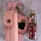 Lip gloss con espejo y bolso - Miniatura 4