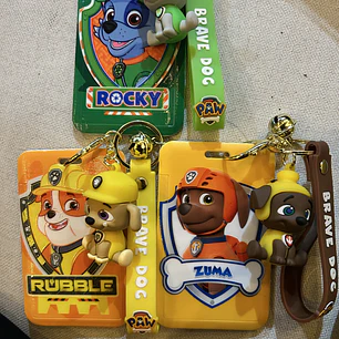 Porta credencial paw p