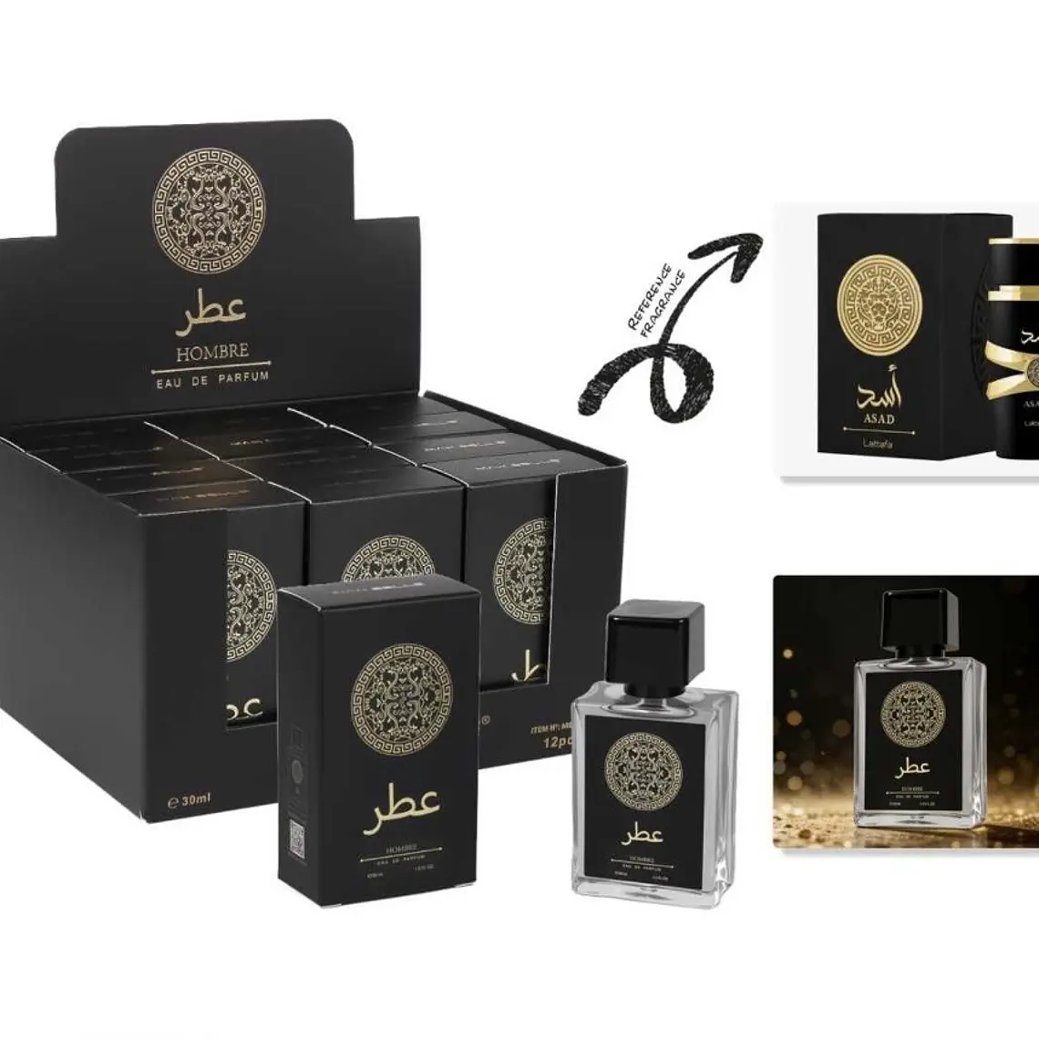 Perfume asad hombre 30ml 1