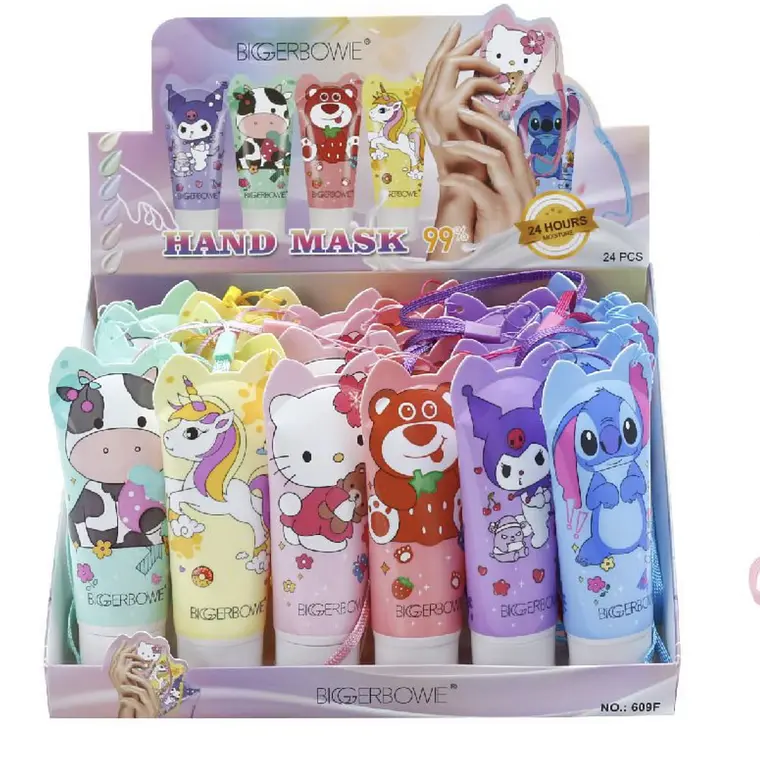Mascarilla Hidratante para Manos Kawaii 2