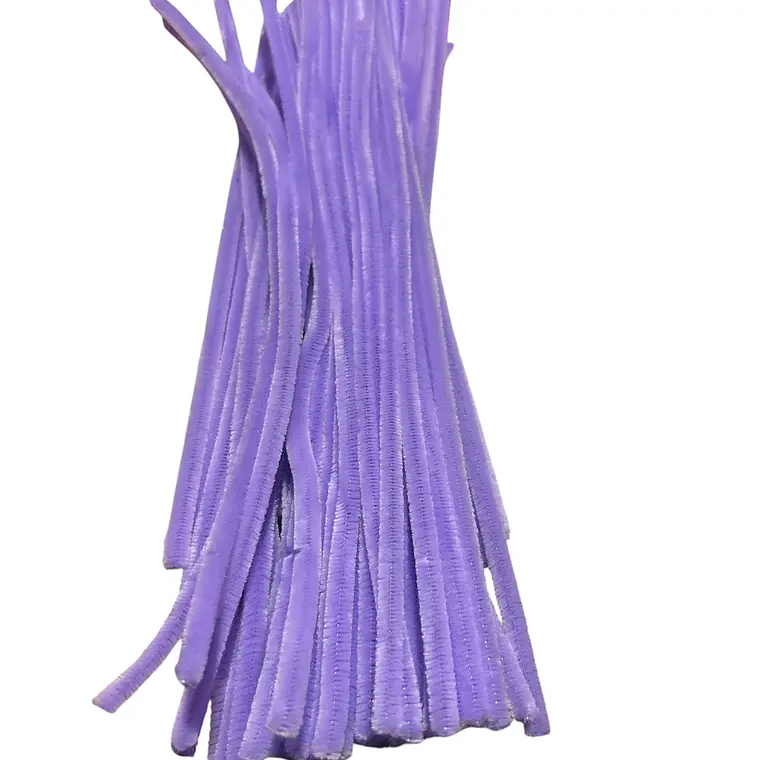 Paquete de limpia pipa Lila  100 uni 1