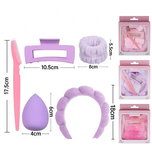 Set de Cuidado Facial & Skincare 7 Piezas – Edición Self-Care