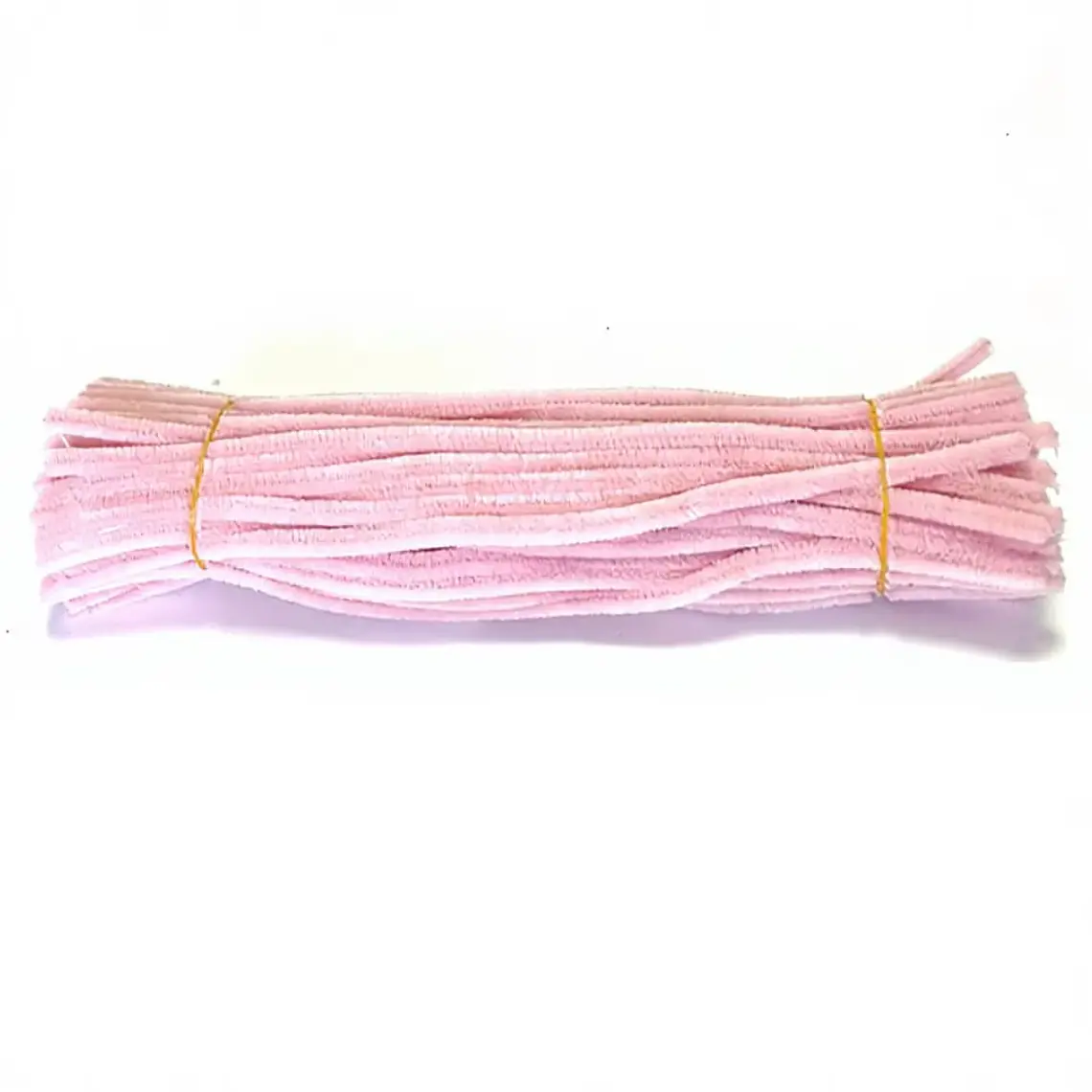 Limpia Pipas 100 Piezas Rosado Pastel  30 cm 1