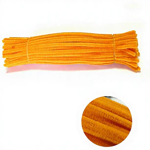 Limpia Pipas 100 Piezas Naranjo 30 cm