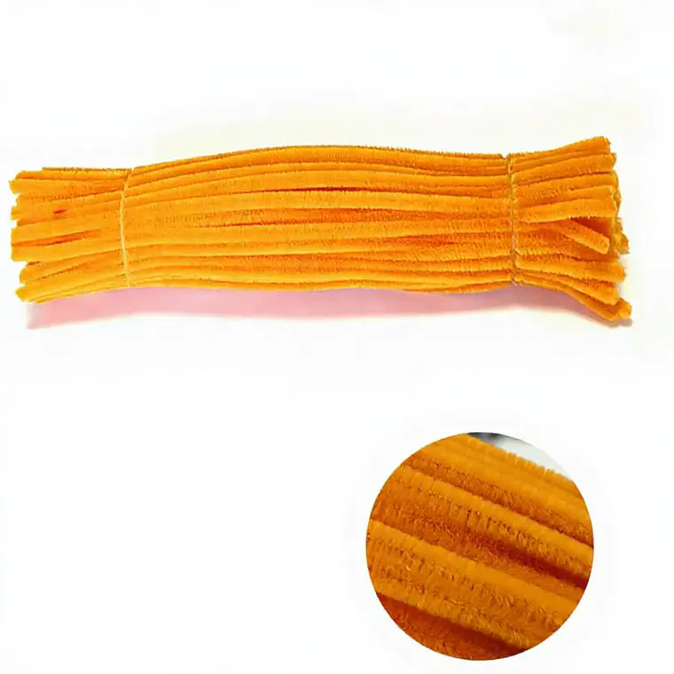 Limpia Pipas 100 Piezas Naranjo 30 cm 1