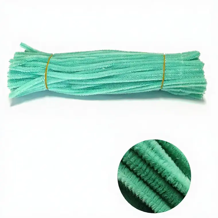 Limpia Pipas 100 Piezas Esmeralda 30 cm 1