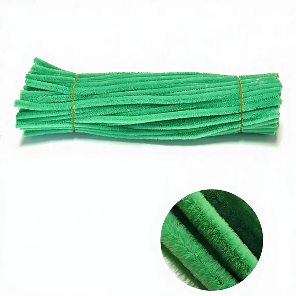 Limpia Pipas 100 Piezas Verde primavera 30 cm 1
