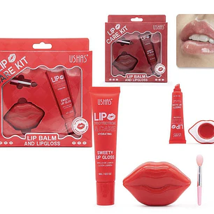 Set Dúo Brillo & Bálsamo Labial