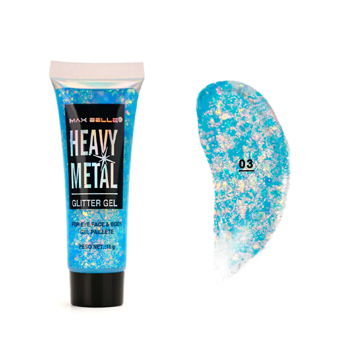 Glitter en Gel Heavy Metal 2