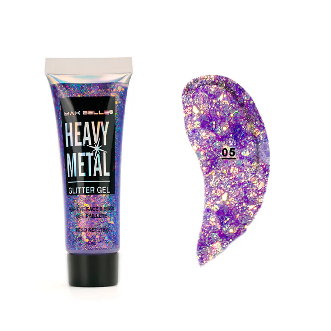 Glitter en Gel Heavy Metal 3