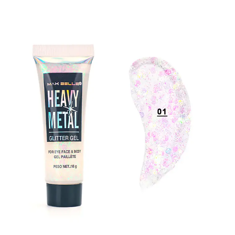Glitter en Gel Heavy Metal 4