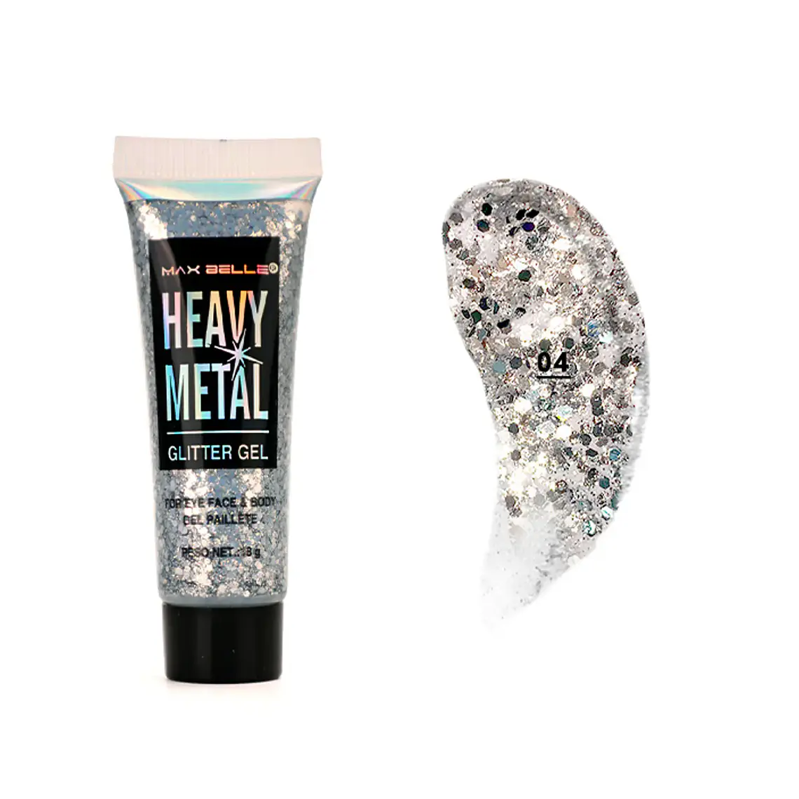 Glitter en Gel Heavy Metal 6