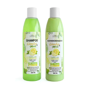 Pack Shampoo Y Acondicionador Limon Menta
