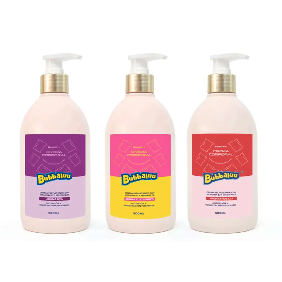 Crema Corporal Hidratante Bubbaluu 500ml 1