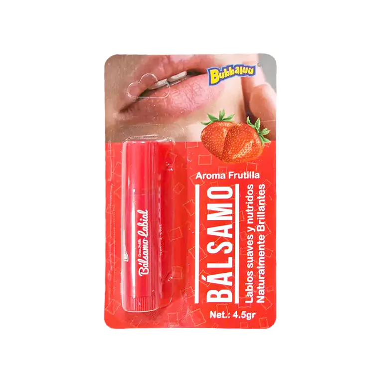 Bálsamo Labial Hidratante Bubbaluu  4
