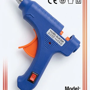 Pistola de Silicona Caliente 20W con Interruptor