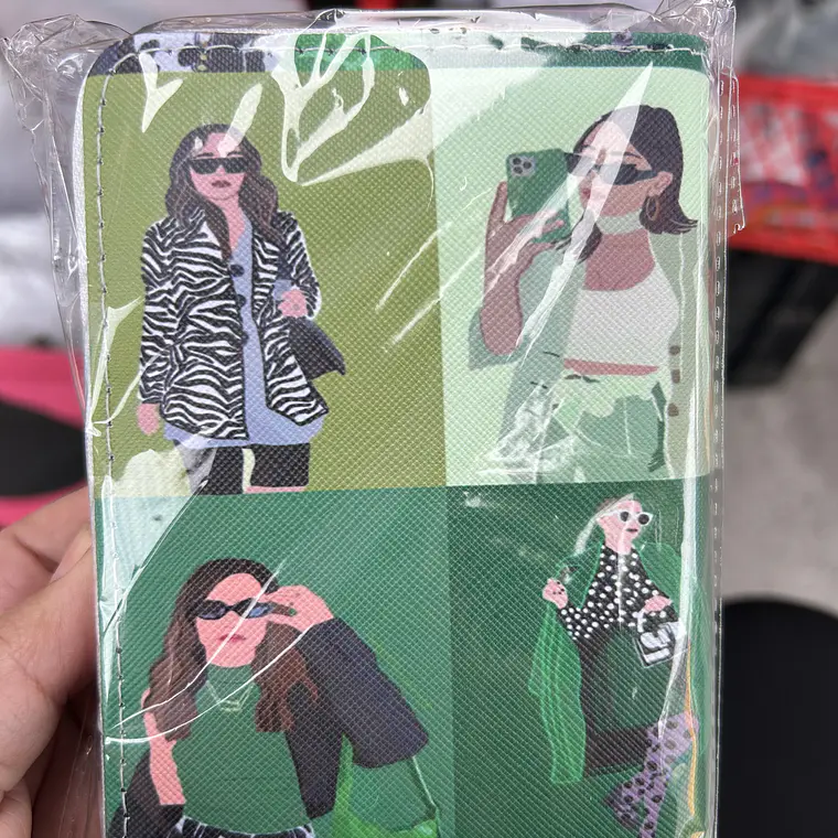 Billetera Monedero Mujer – Diseños Ilustrados & Estilo Chic 4