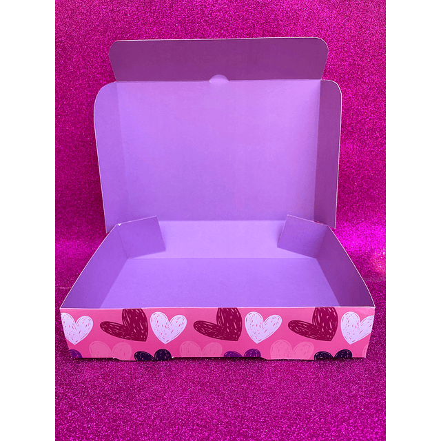 Pack 10 Unidades Caja Vitto Dia del amor 20x20x7cm san valentin