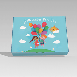 Caja Boni 24x17x5cm 10 o 25 cajas Día del la Niñez