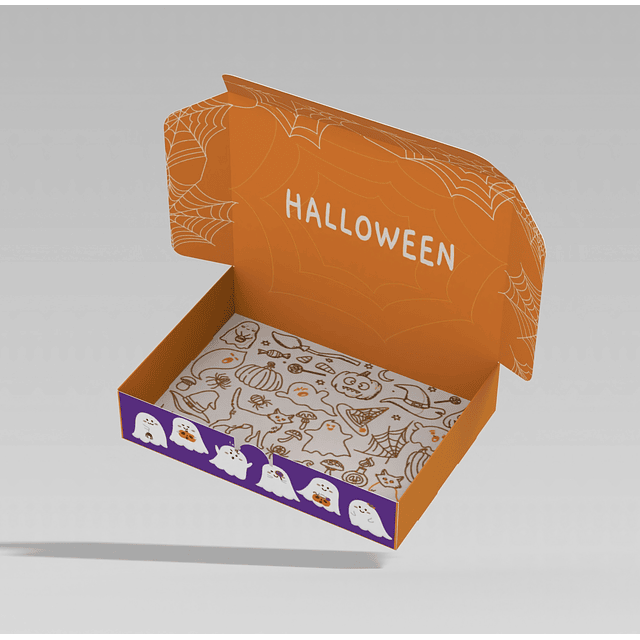 Caja Boni Halloween Unitaria 24x17x5 cm 