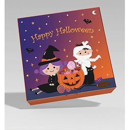 Caja Vitto Unitaria Halloween 20x20x7cm