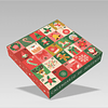 PREVENTA 2 Cajas Adviento Navidad 25x25x5 cm (ENVIOS DESDE EL 12-13 DE NOVIEMBRE)