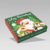 PREVENTA 2 Cajas Adviento Navidad 25x25x5 cm (ENVIOS DESDE EL 12-13 DE NOVIEMBRE)