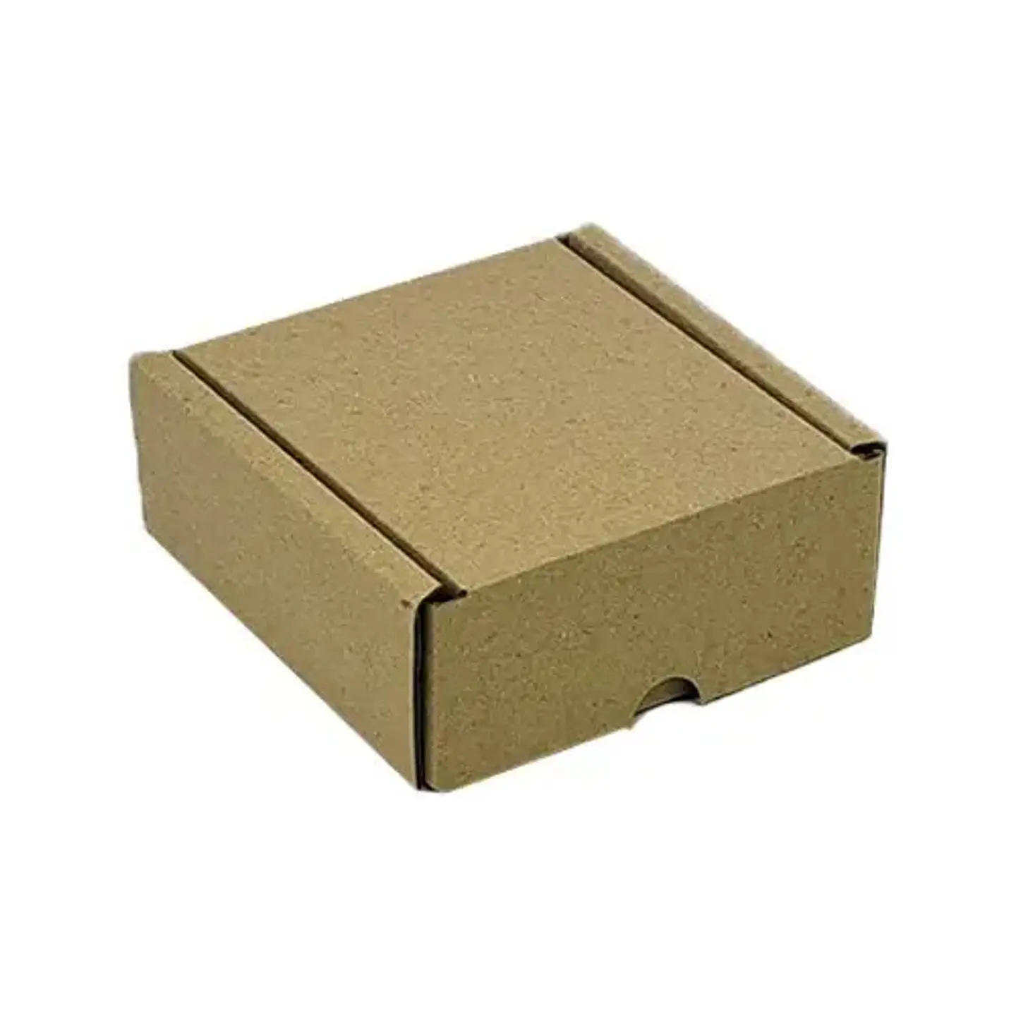 50 Cajas Troqueladas Automontables Microcorrugado 10x10x4 5