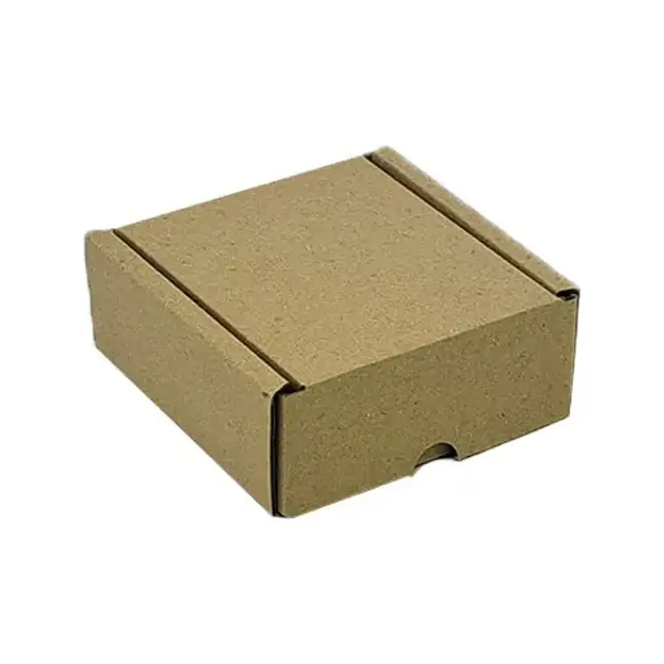 50 Cajas Troqueladas Automontables Microcorrugado 10x10x4 5