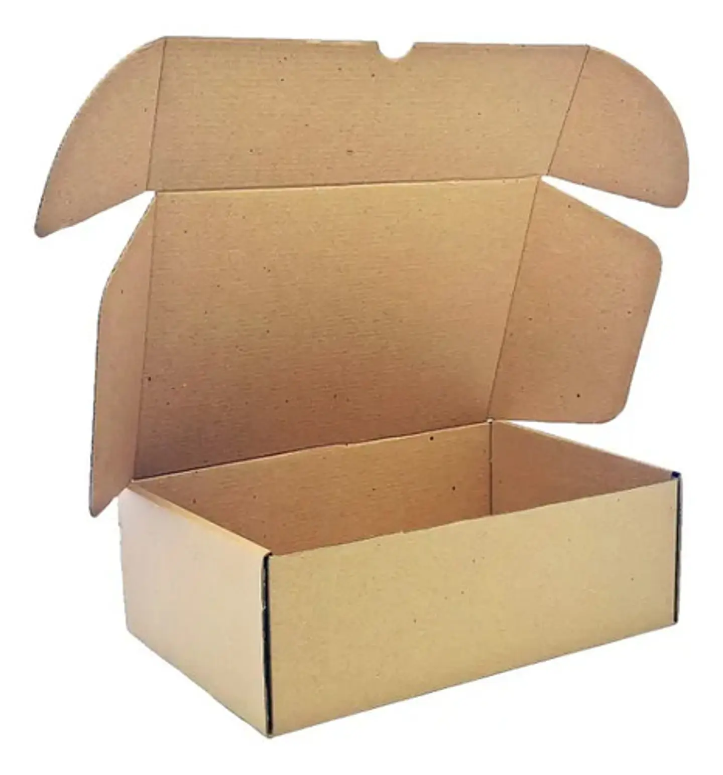 20 Cajas Troquelada   Automontable  Microcorrugado 30x20x10 2