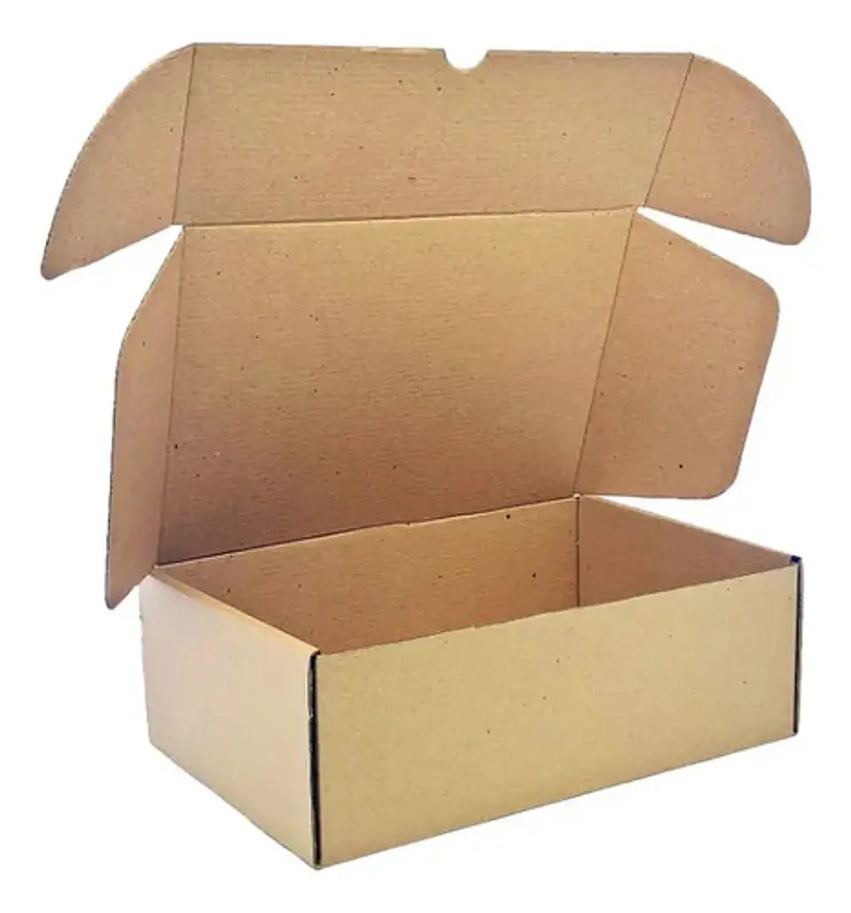 20 Cajas Troquelada   Automontable  Microcorrugado 30x20x10 2