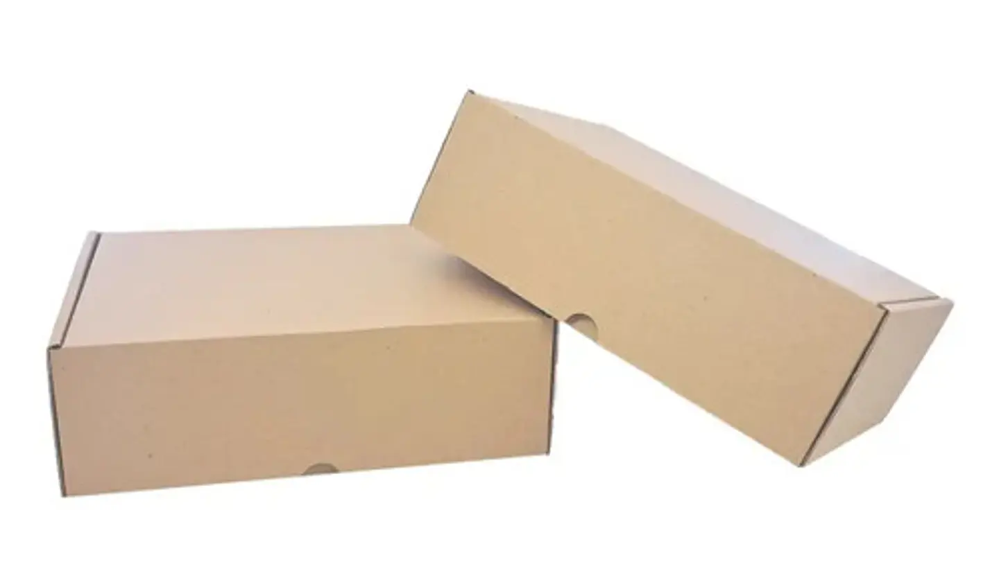 20 Cajas Troquelada   Automontable  Microcorrugado 30x20x10 4