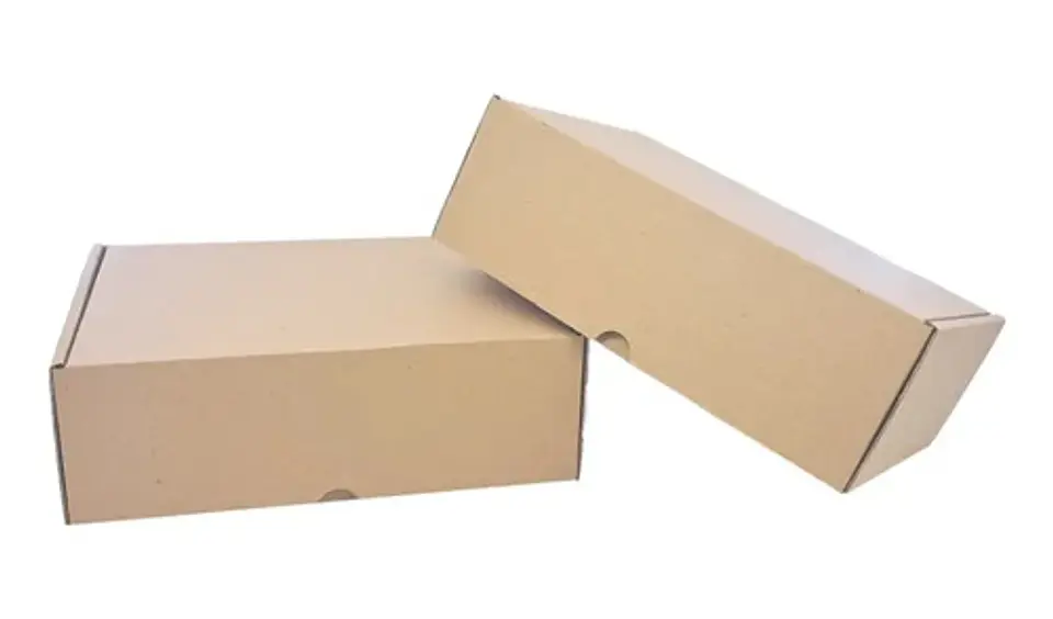 20 Cajas Troquelada   Automontable  Microcorrugado 30x20x10 4