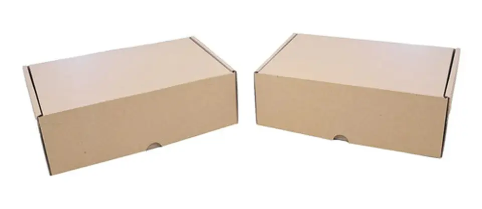 20 Cajas Troquelada   Automontable  Microcorrugado 30x20x10 5
