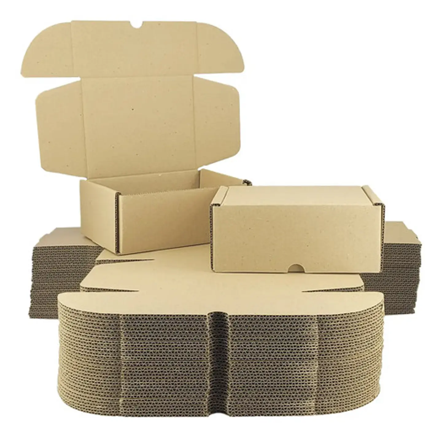 30 Cajas De Cartón 4 Mm   25 X 18 X 10 De Alto   5