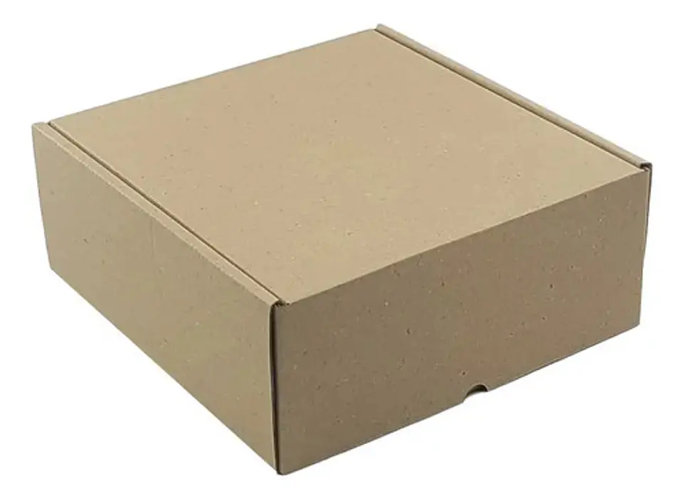25 Cajas De Cartón 25x25x10 Cartón Microcorrugado De 2 Mm  2