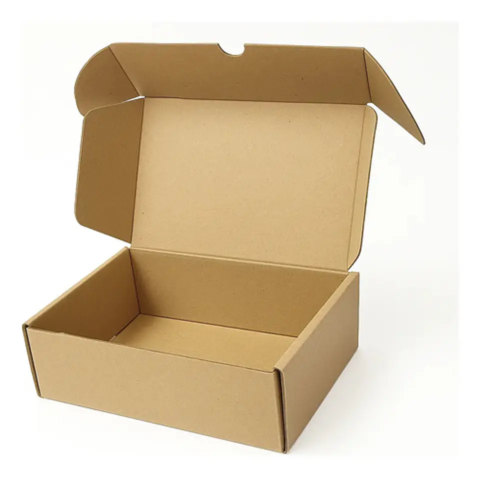 30 Cajas Carton Micro Corrugado Mercadoenvios 22 X 15 X 7 Cm 1