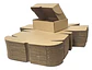 30 Cajas Carton Micro Corrugado Mercadoenvios 22 X 15 X 7 Cm - Miniatura 6