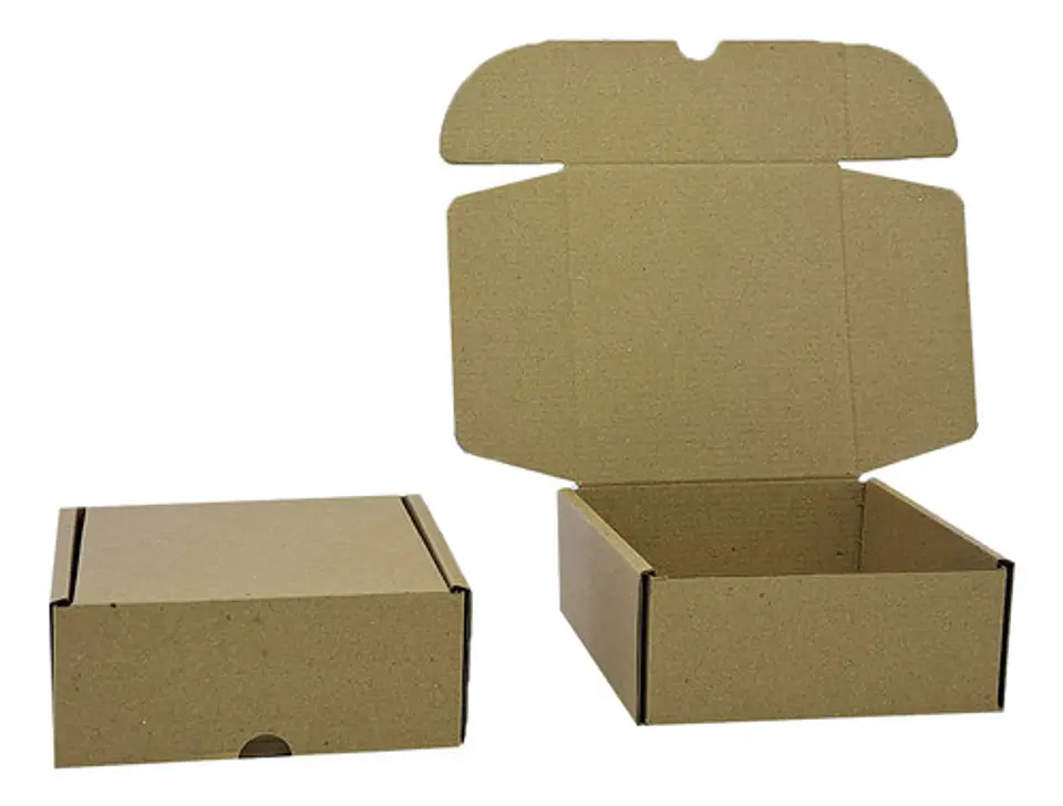 Caja De 15x15x6 Cm Troquelada Carton Micro 2mm 30 Unidades 3