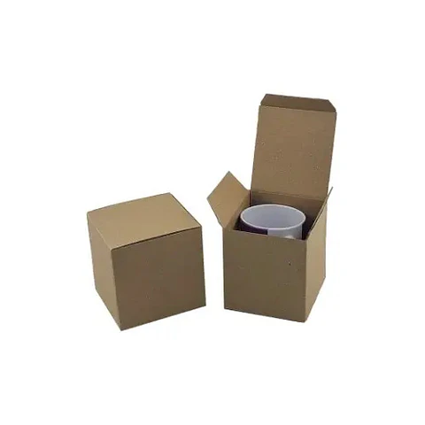 50 Cajas Para Mug Cierre Semiautomático Micro-corrugado