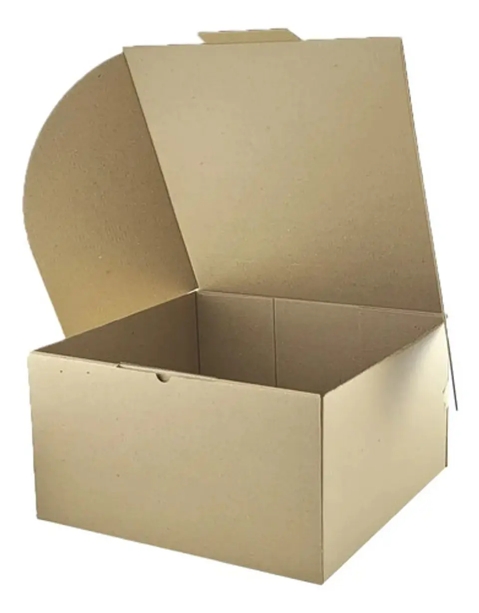 Caja Para Tortas  Y Pasteles En Cartón  Resistente 1