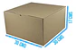 Caja Para Tortas  Y Pasteles En Cartón  Resistente - Miniatura 4