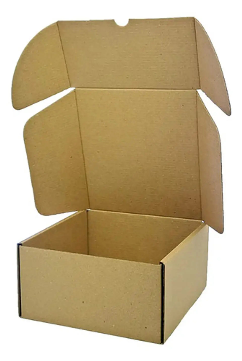 30 Cajas Con Desperfectos En La Impresión De 20x20x10 Marrón Claro 2