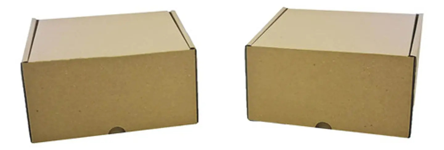 30 Cajas Con Desperfectos En La Impresión De 20x20x10 Marrón Claro 5