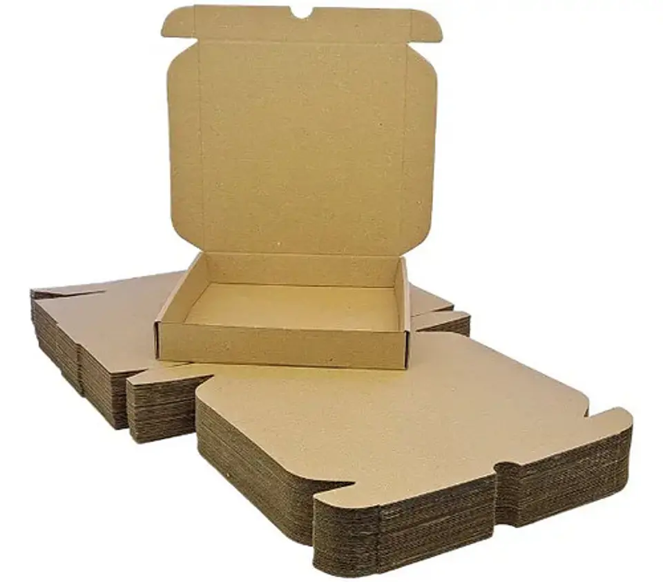 Caja De Cartón Microcorrugado 25x25x4cm Ideal Para Prendas 4