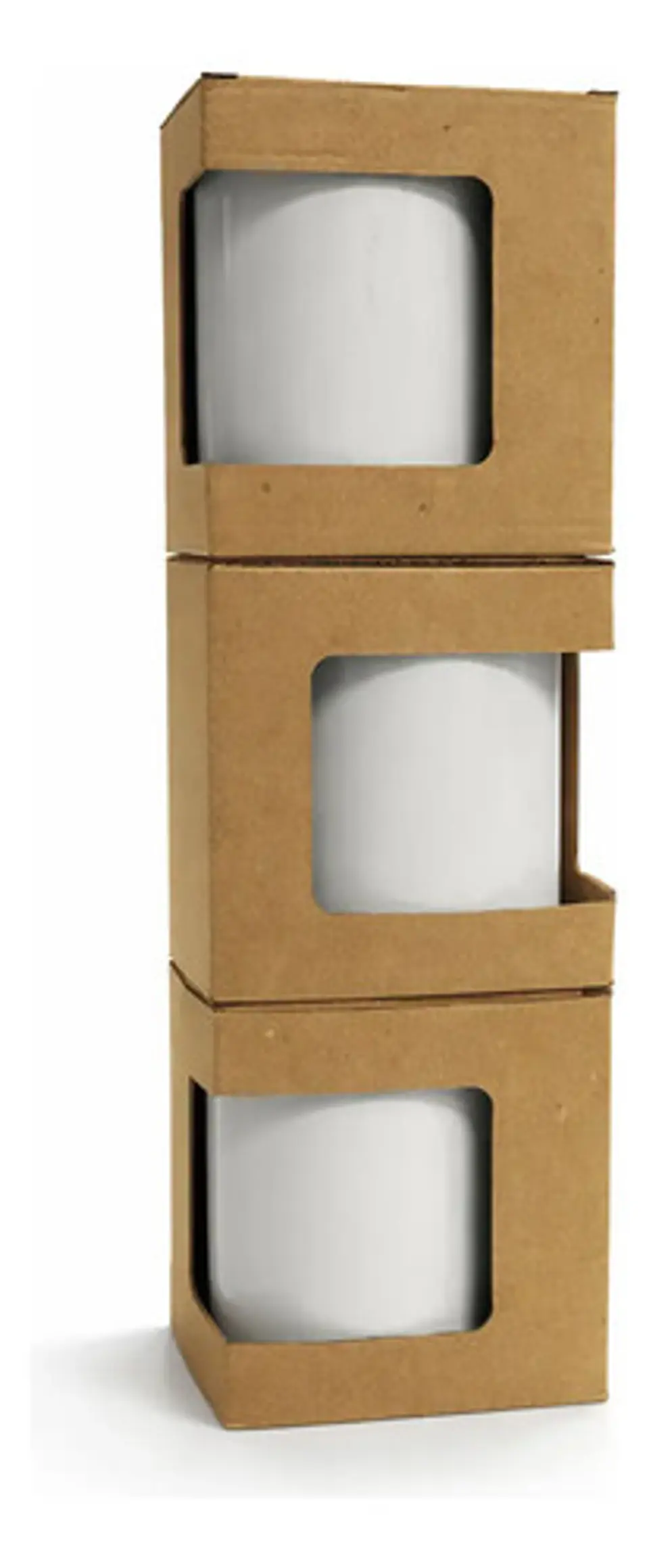 Caja Para Pocillo Mug Cierre Semiautomático X 50 Unidades 2
