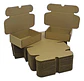 Caja En Cartón Microcorrugado De 2 Mm  14 X 9.5 X 4.5cm - Miniatura 1